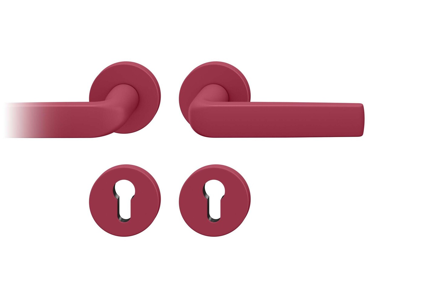 FSB 12 1267 | 9330 Türdrückergarnitur