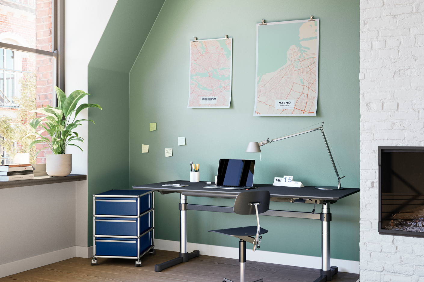 Büro und Homeoffice