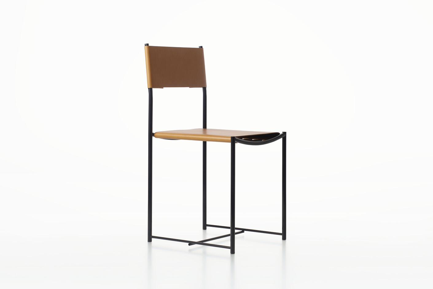 Spaghetti chair hide-leather