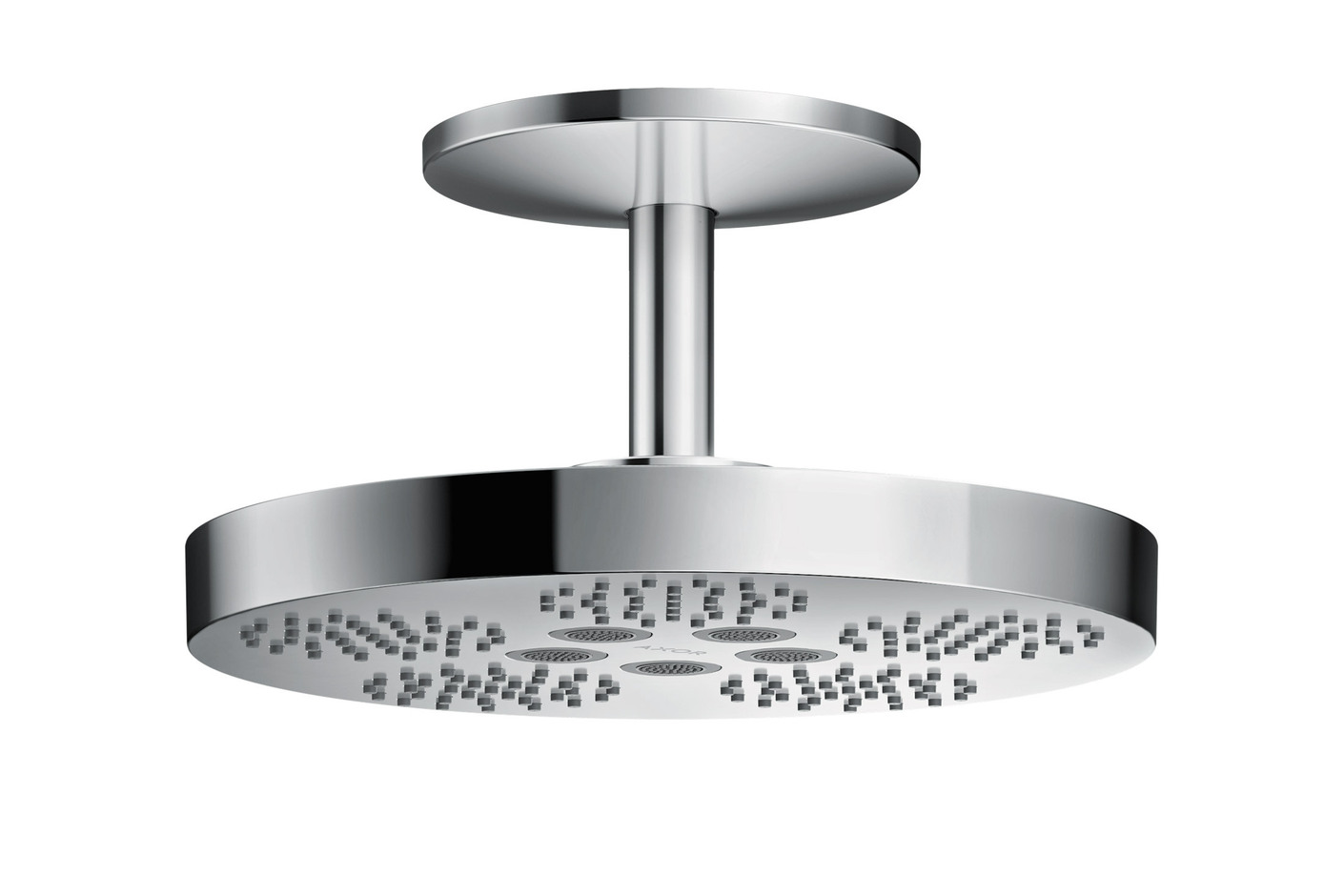 AXOR One Kopfbrause 280 2 Strahlarten mit Deckenanschluss Chrom