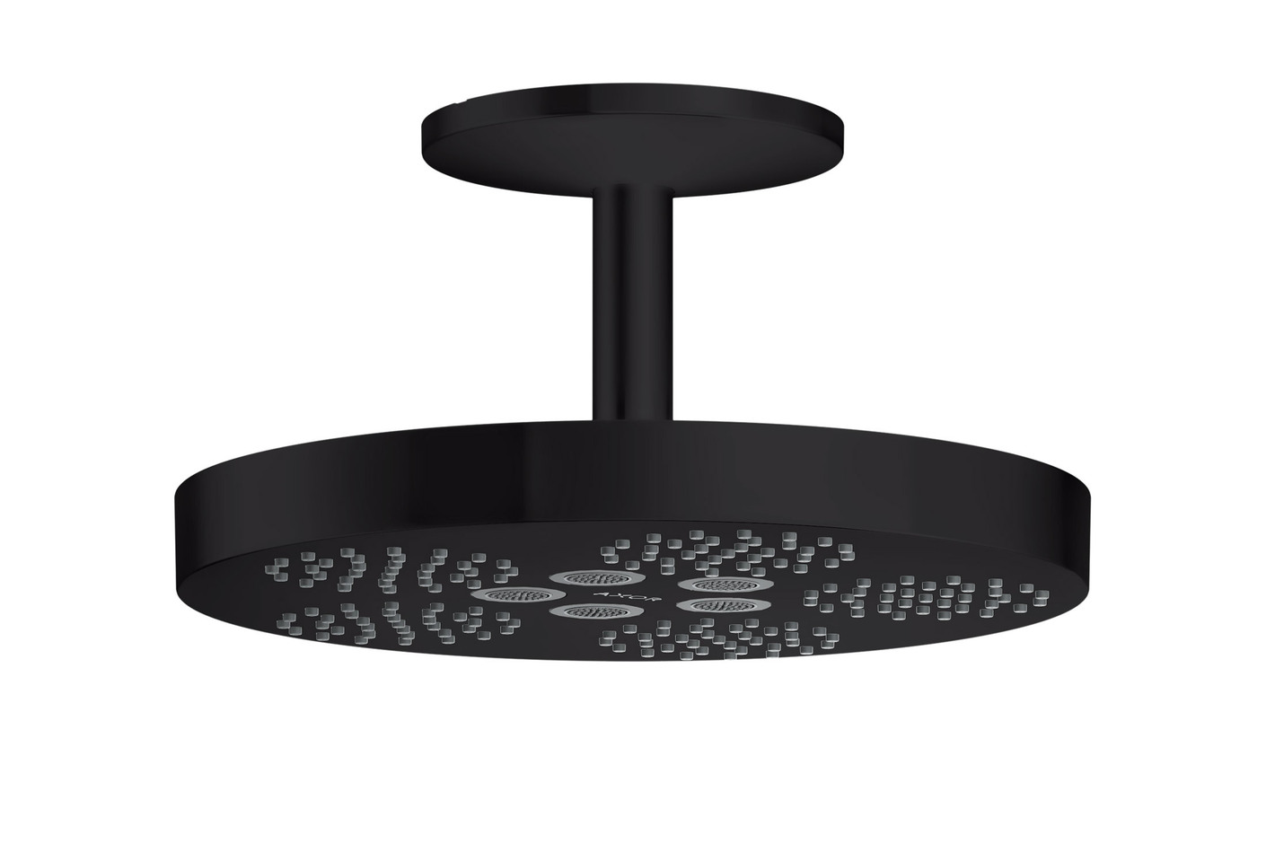 AXOR One Kopfbrause 280 1 Strahlart mit Deckenanschluss Mattschwarz