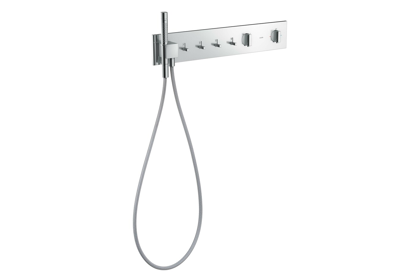 AXOR ShowerComposition Thermostatmodul 610/110 Unterputz für 4 Verbraucher Chrom