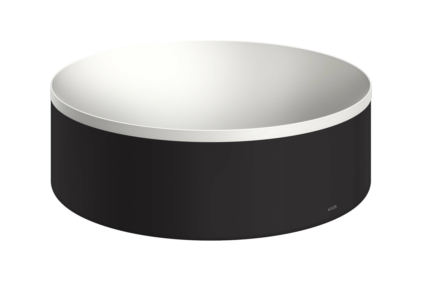 AXOR Suite Wash bowl 300 without tap hole and overflow Matt Black