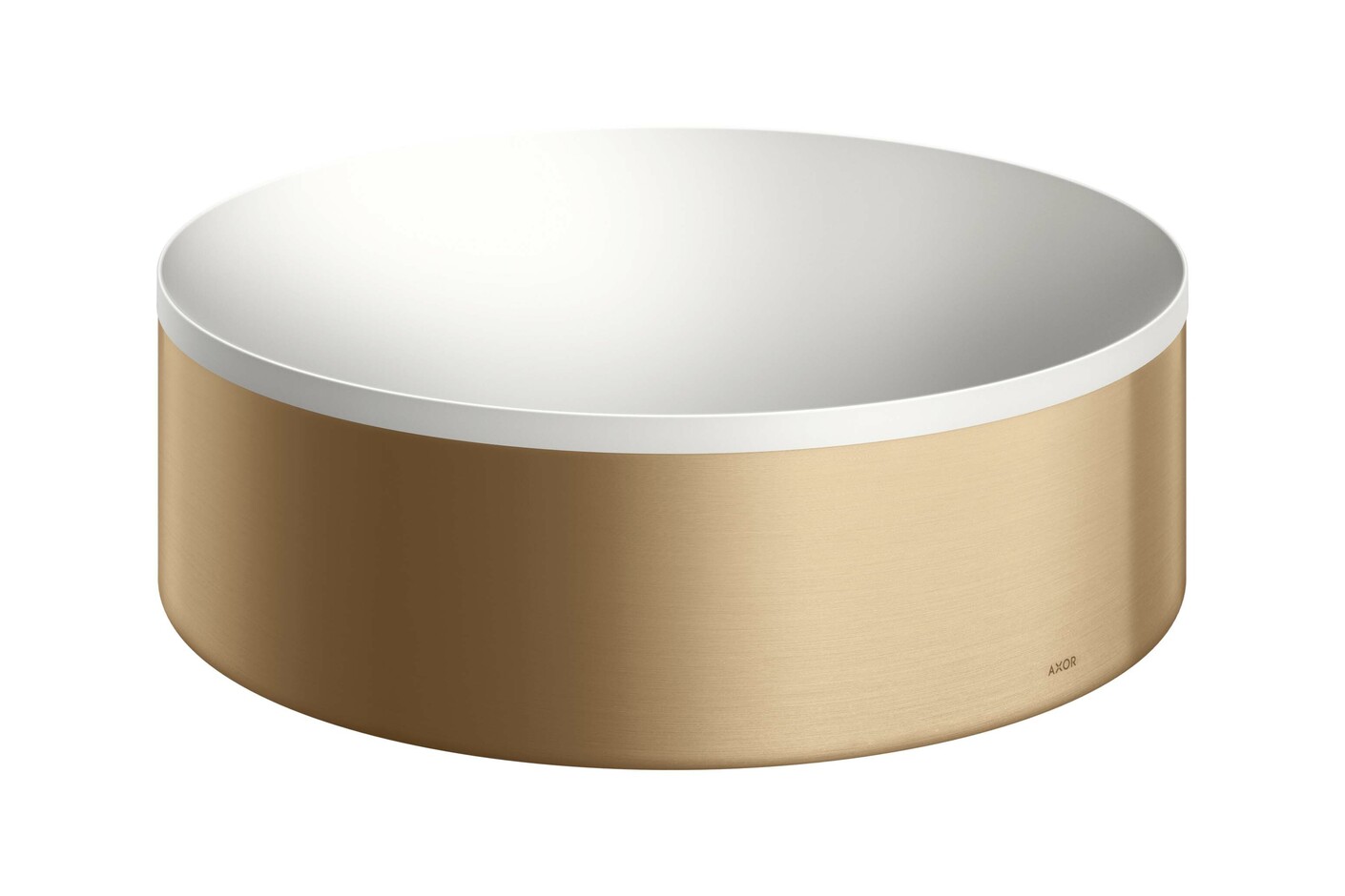 AXOR Suite Wash bowl 300 without tap hole and overflow Brushed Bronze