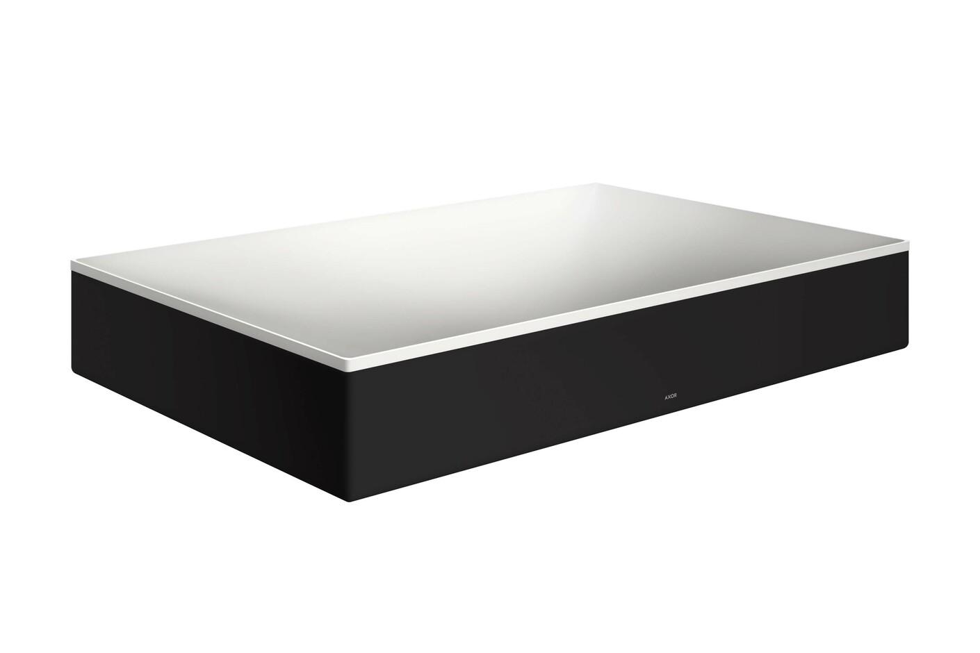 AXOR Suite Wash bowl 600/400 without tap hole and overflow Matt Black