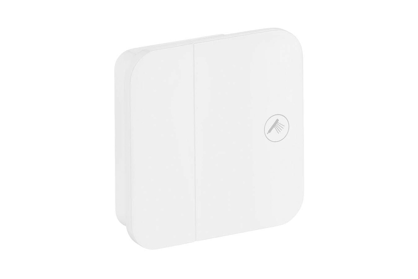 AXOR One Shut-off valve for concealed installation | matt white