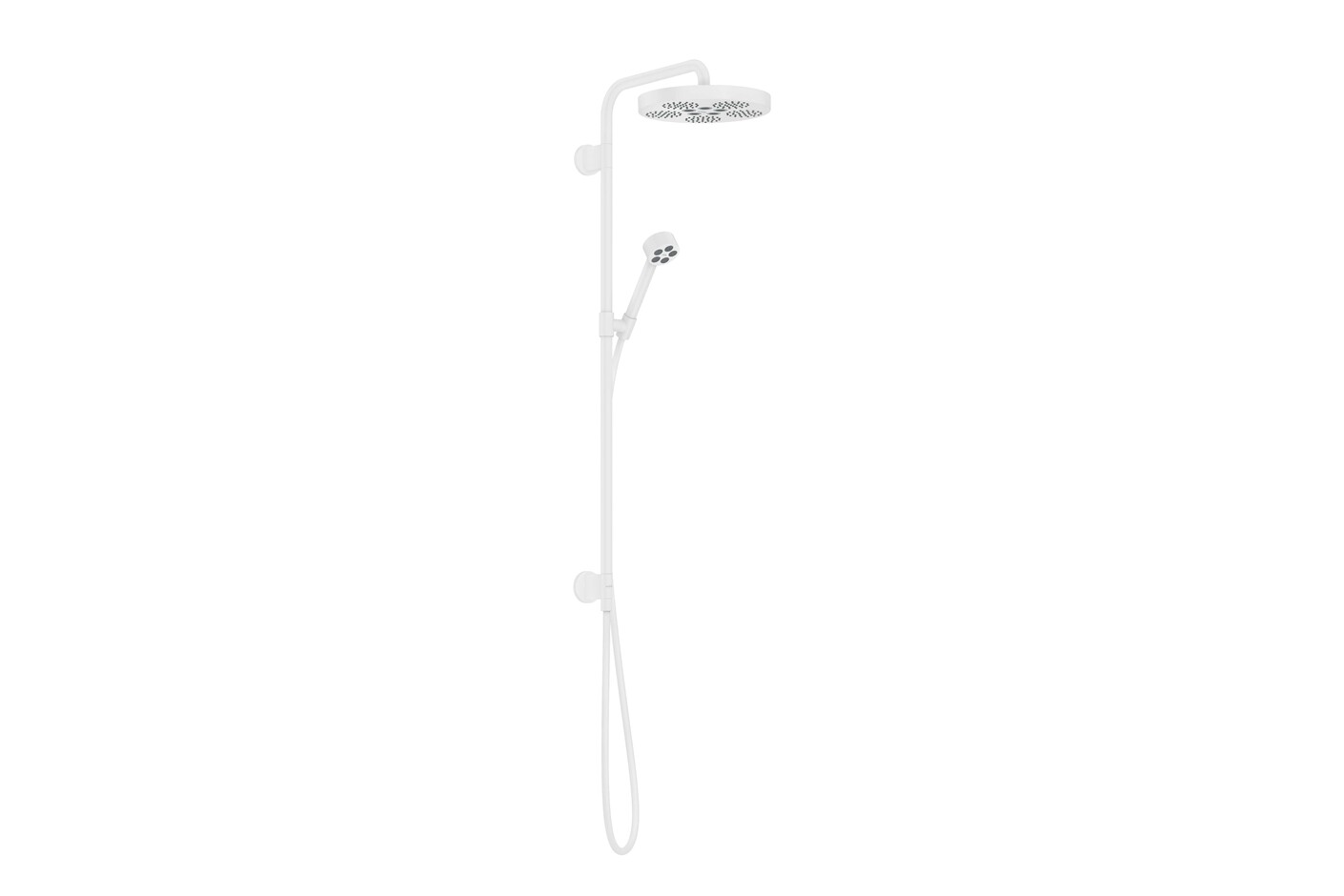 AXOR One Showerpipe 280 1jet Unterputz | Mattweiß