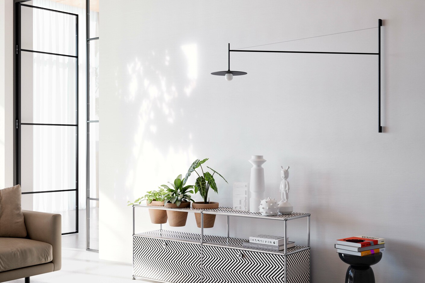 USM Haller Sideboard  | ZIGZAG by Claudia Comte