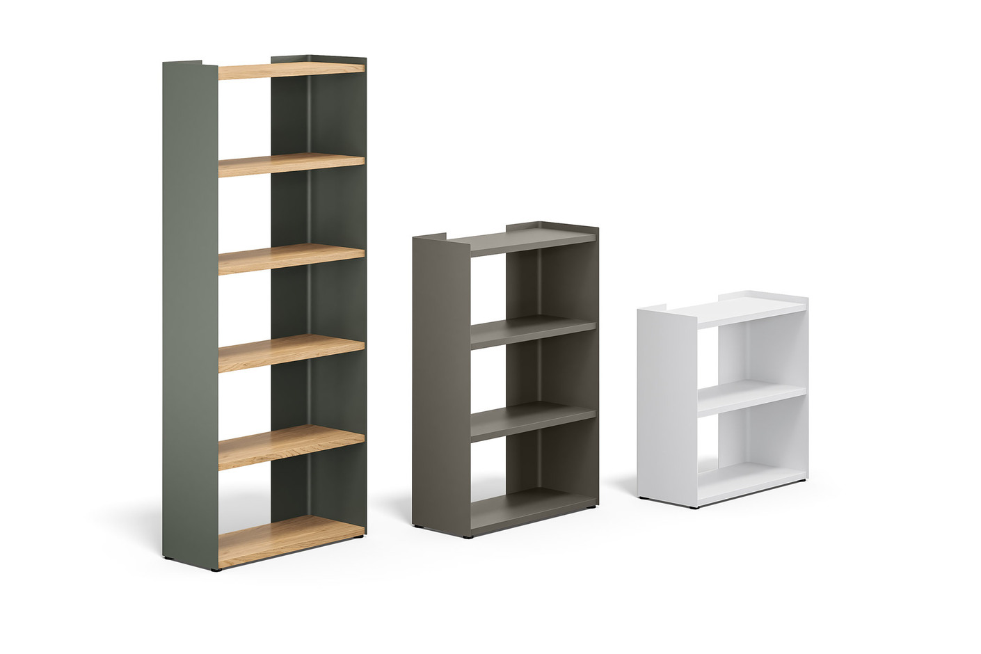 Slide shelves