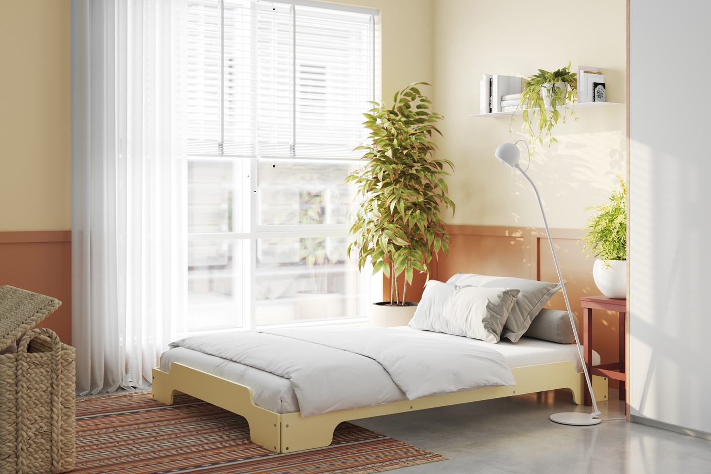 Stacking bed comfort