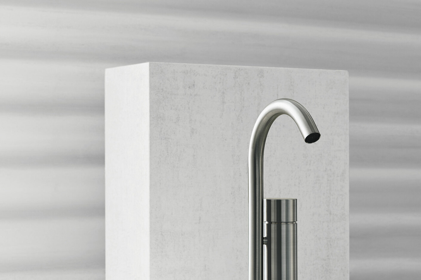 AA/27 Aboutwater Boffi / Fantini 1-Loch-Waschtischmischer hoch