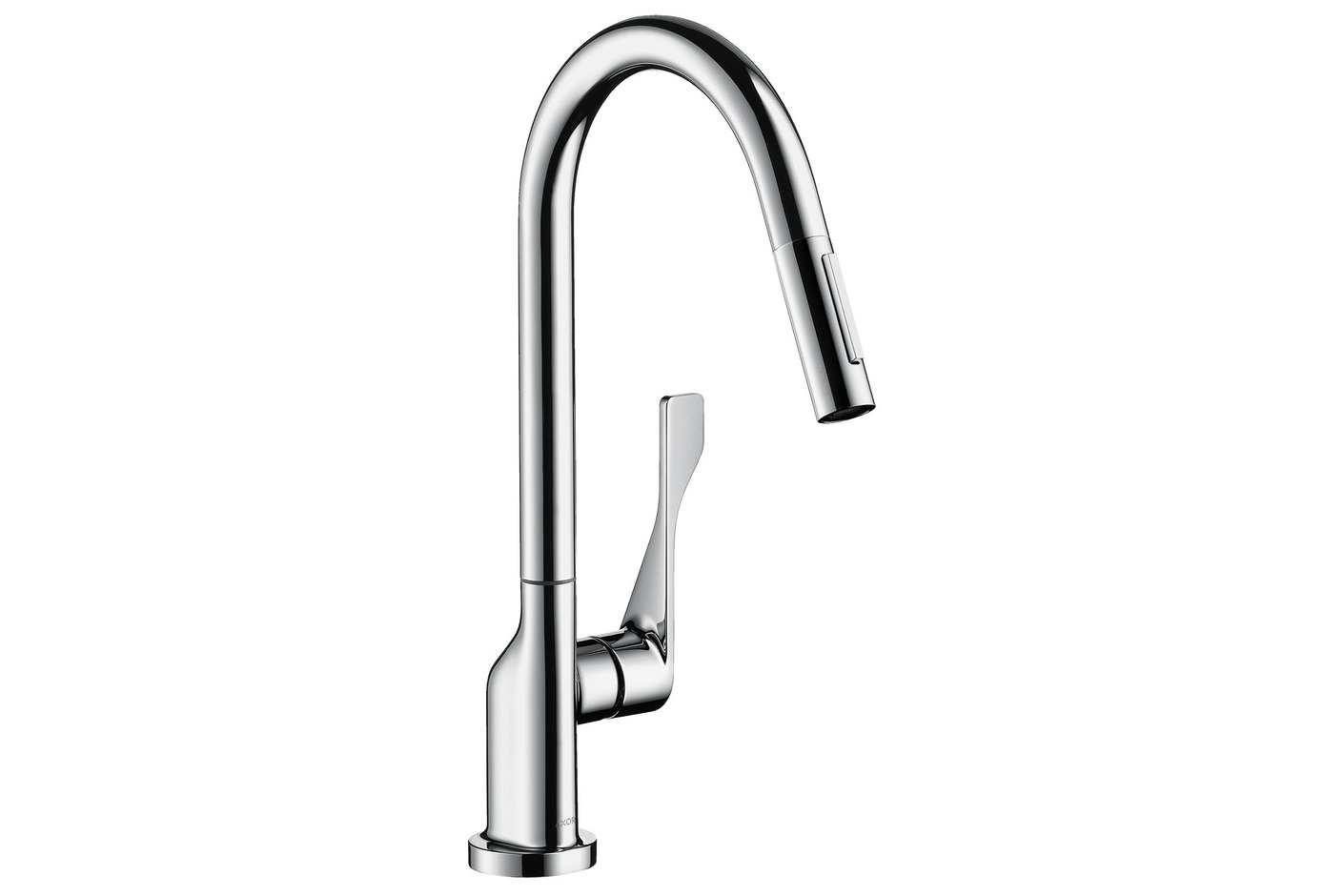 AXOR Citterio Einhebel-Küchenmischer 250 mit Ausziehbrause Brushed Black Chrome