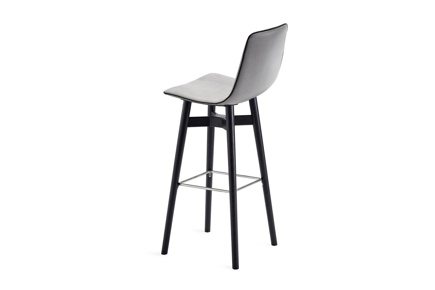 Amelie Barstool High mit Holzgestell