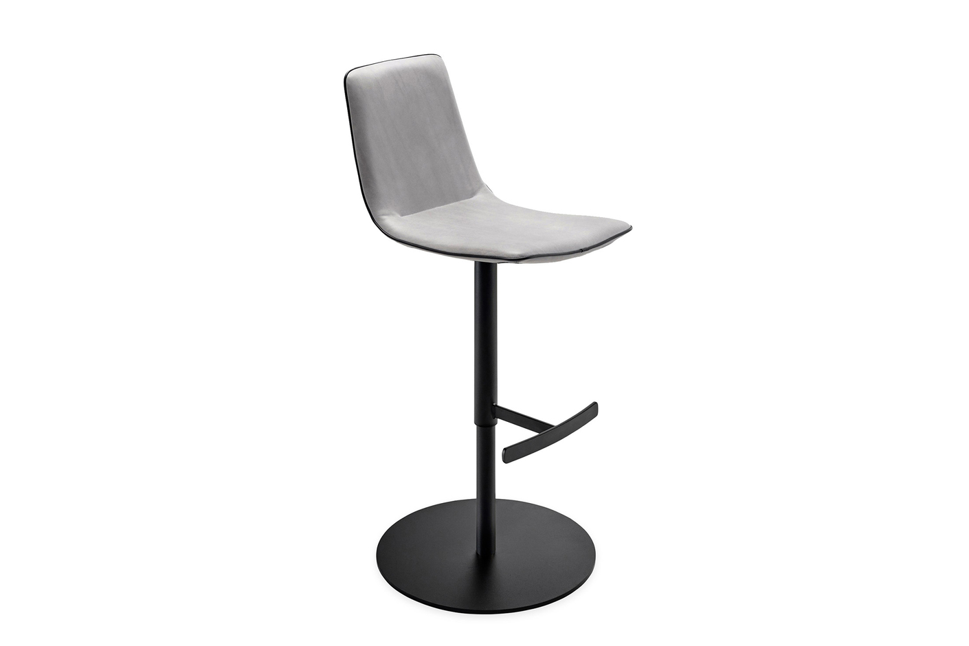 Amelie barstool high with central leg