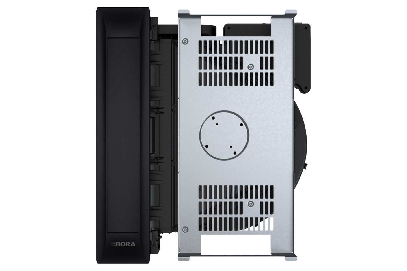 BORA Professional 3.0 Kochfeldabzugssystem mit integriertem Lüfter All Black