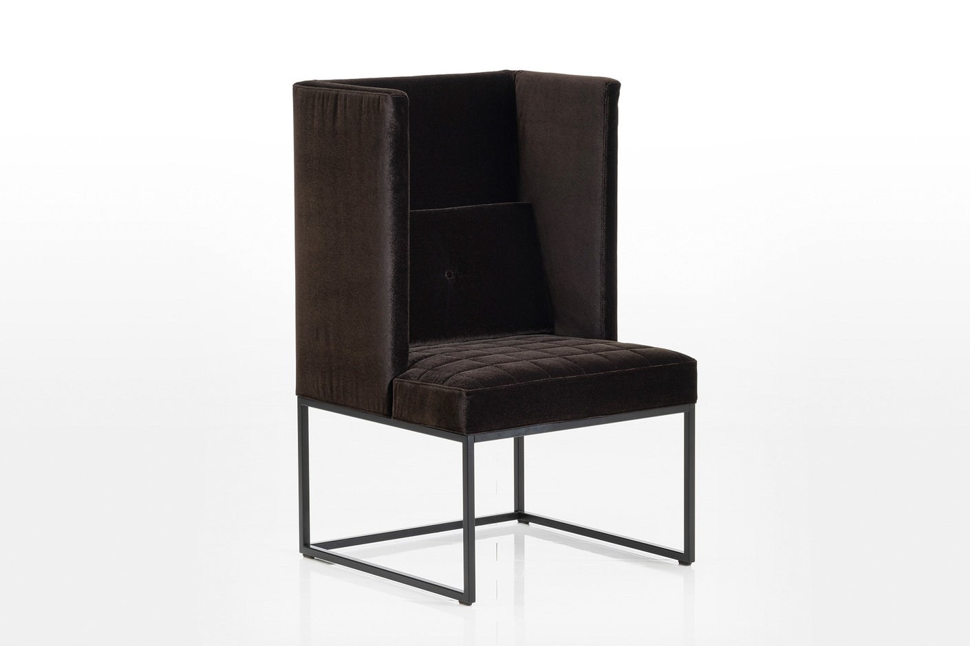 Belami armchair with high backrest