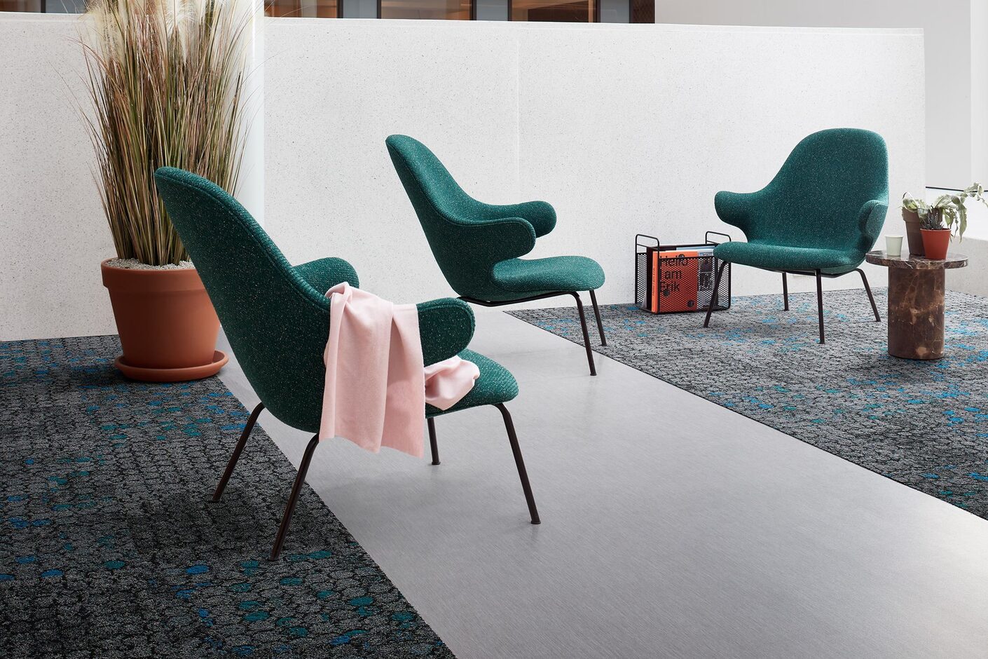 Brushed Lines Alabaster Ashlar Broome Street Teal Glass Mercer Street Graphite Circle Non Directional