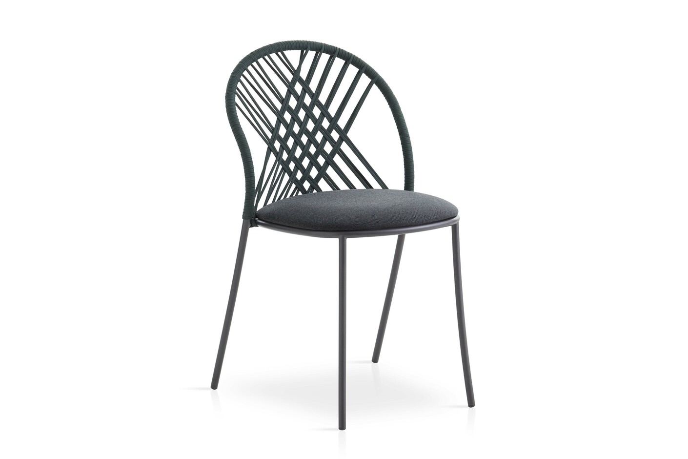 Petale hand-woven chair with diamond pattern C097 TA