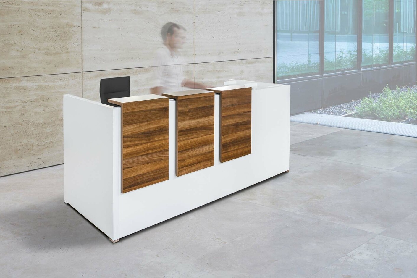 CONCLUSION Empfangstheke