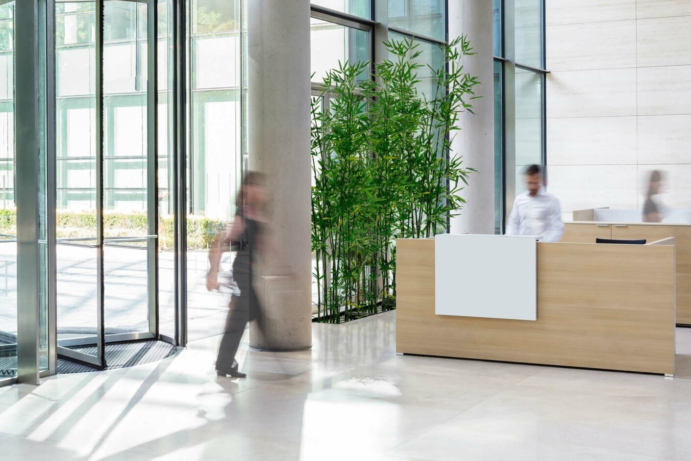 CONCLUSION Empfangstheke