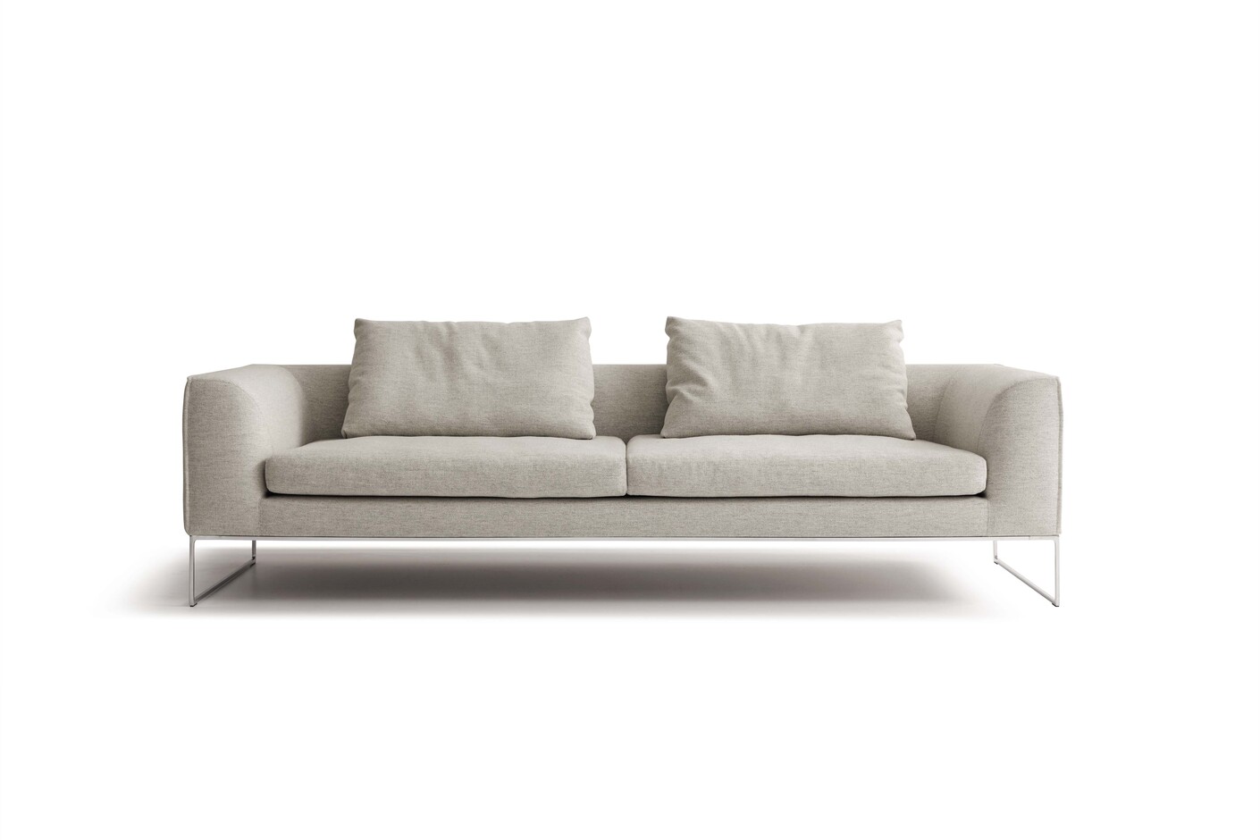 Mell Lounge mit festen Sitzkissen
