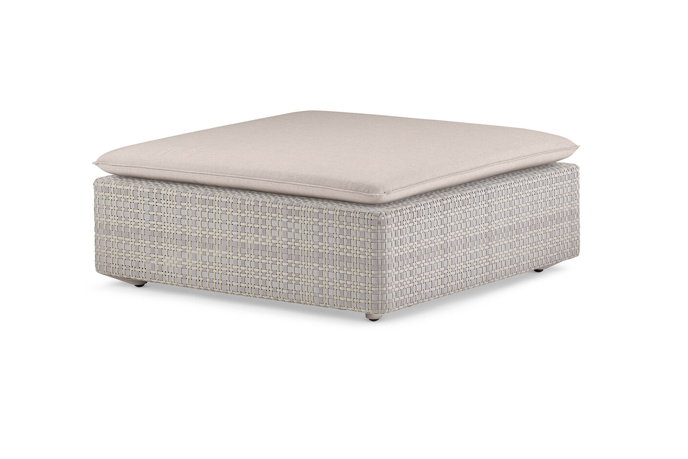 DEDON LOU Footstool 102x102 Kissen