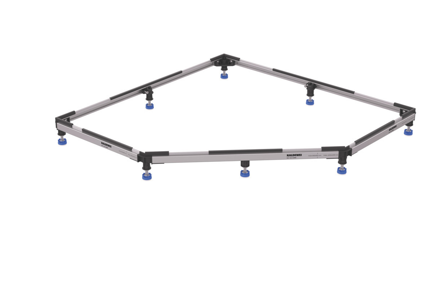 Duschwannen-Fuss-Rahmen FR 5300 FLEX CORNEZZA