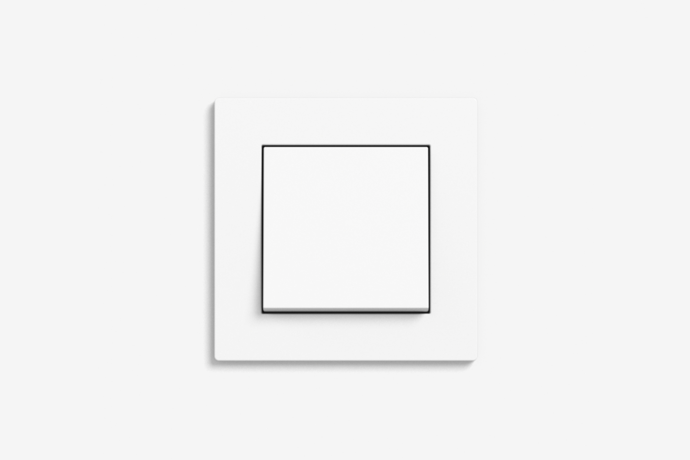 E2 pure white matt flat installation