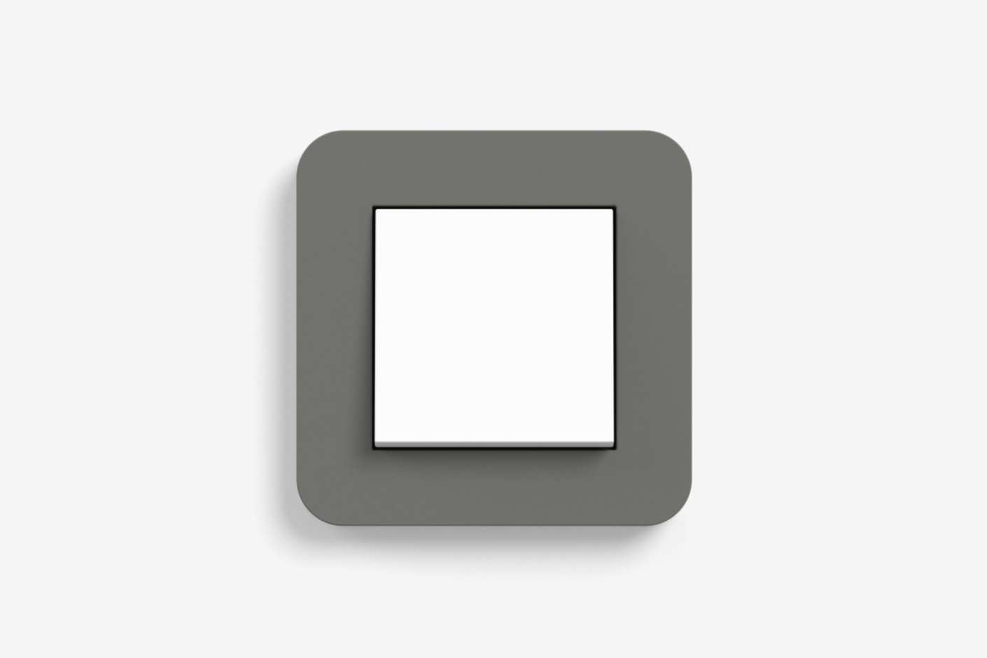 E3 Schalter Dunkelgrau Soft Touch
