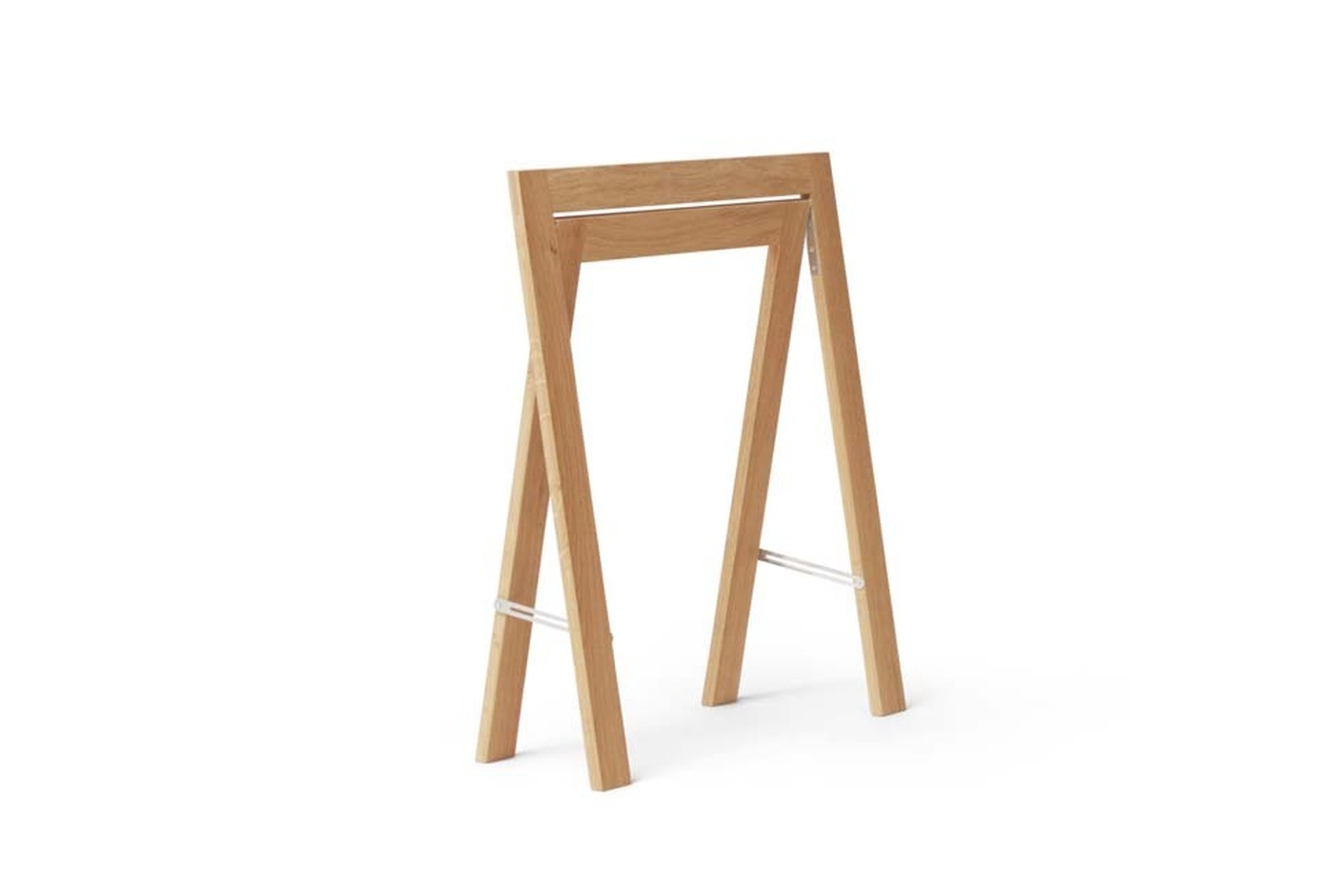 Form and Refine Austere trestle white oak perspective
