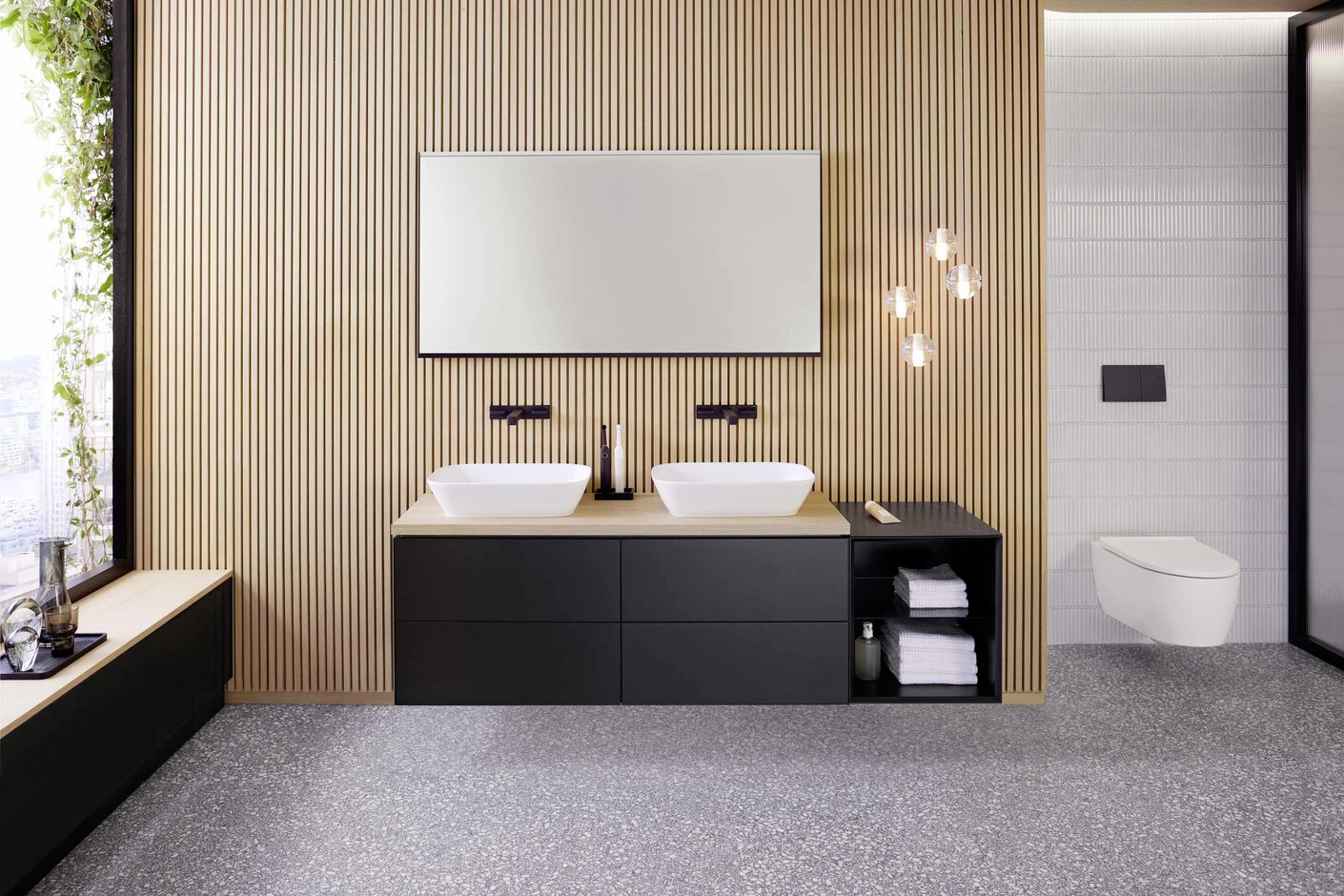 Geberit ONE schwarz matt
