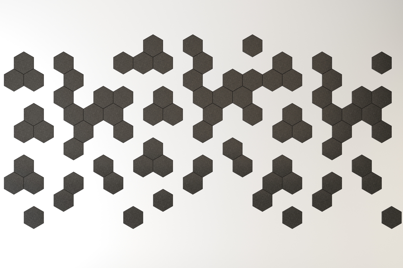 Impact Acoustic 731 24 20 000 00 Hexagon Charcoal