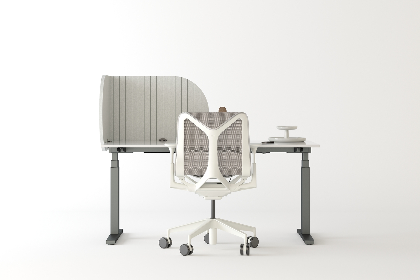 Desk Division Half Moon