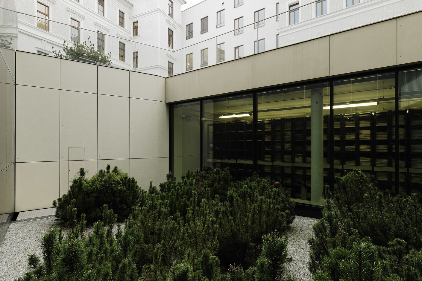 concrete skin, Salzburg courthouse
