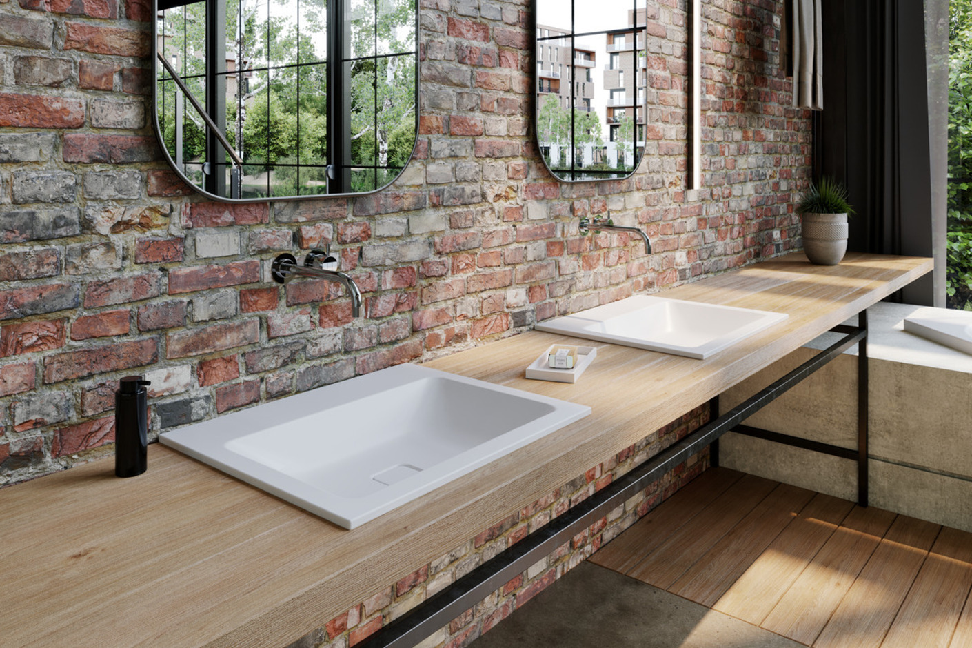 CONO built-in washbasin
