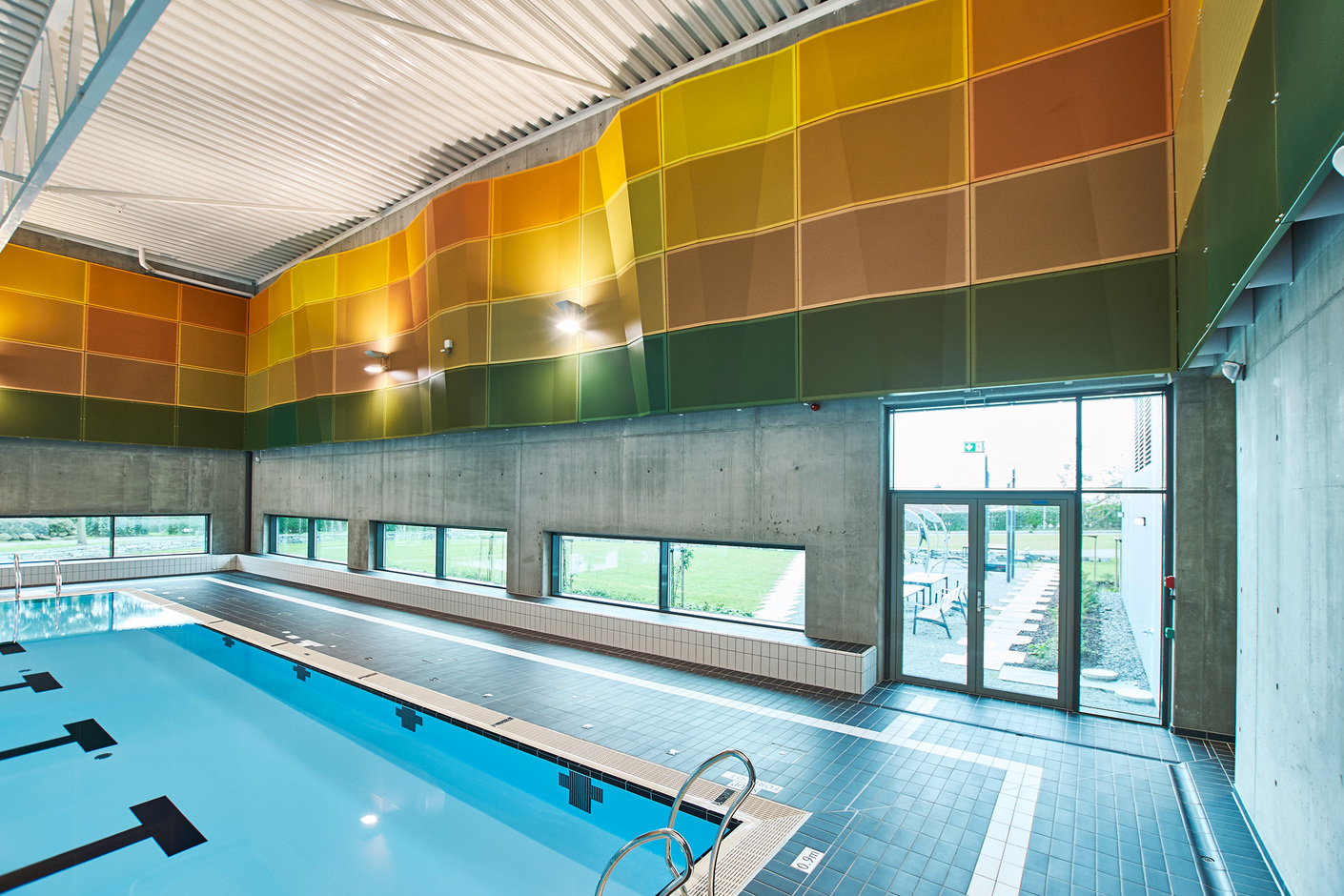 Städtisches Schwimmbad, Kvernevik, Norwegen