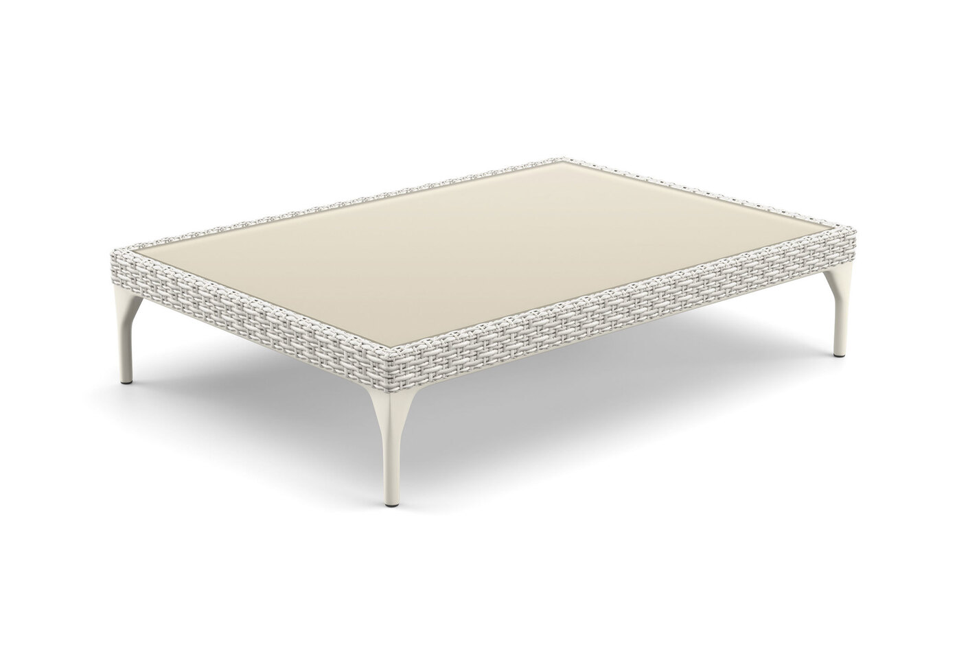 MU Kaffeetisch Glas Oberfläche 90x130