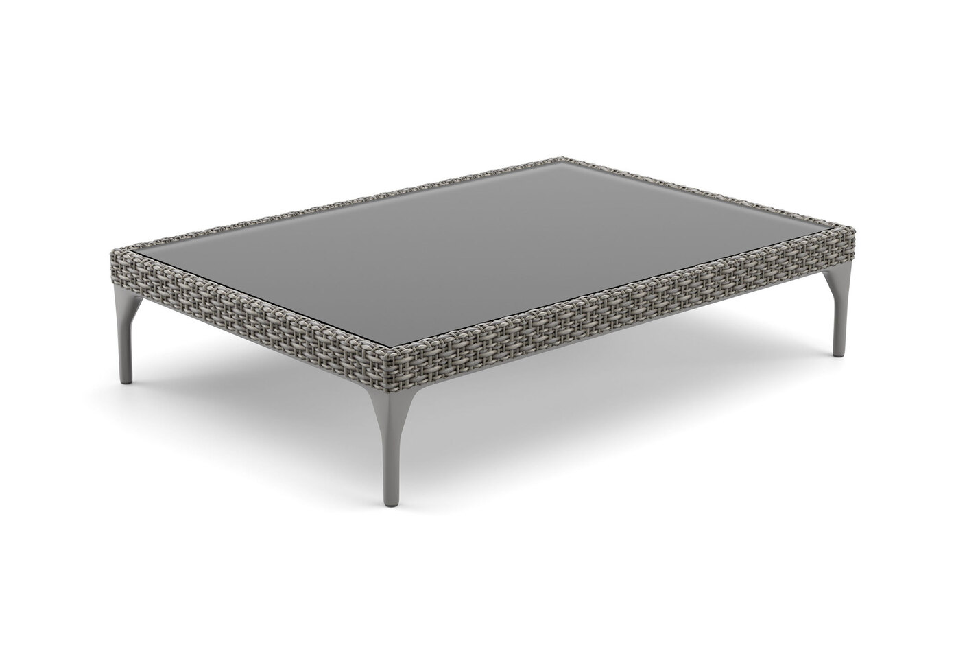 MU Kaffeetisch Glas Oberfläche 90x130