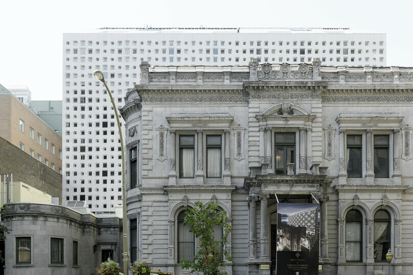 concrete skin, Mount Stephen Club Hotel, ivory