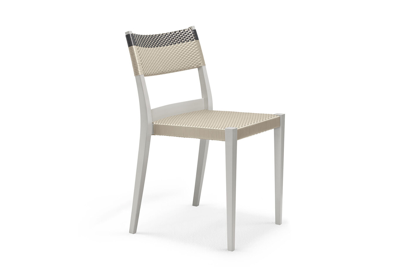 PL DEDON PLAY Sidechair lightgray platinumtitanium