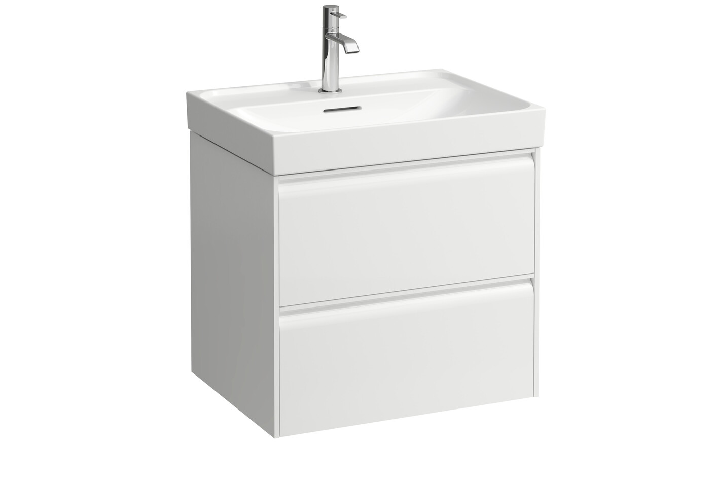 Meda Vanity unit 600, 2 drawers, matches washbasin 810113