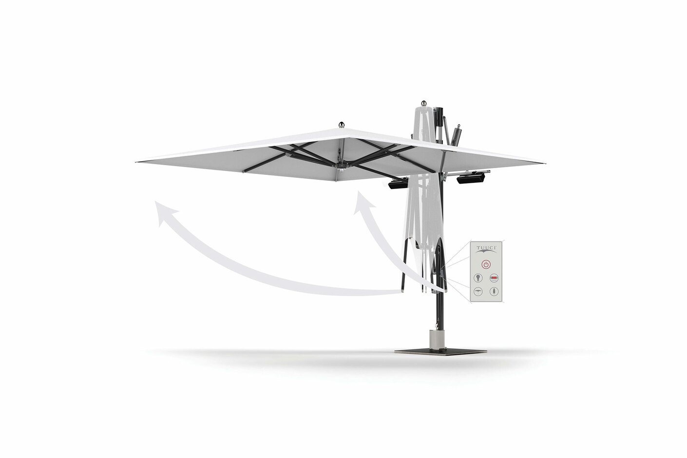 Ocean Master MAX Cantilever - Light, Heating & Automation