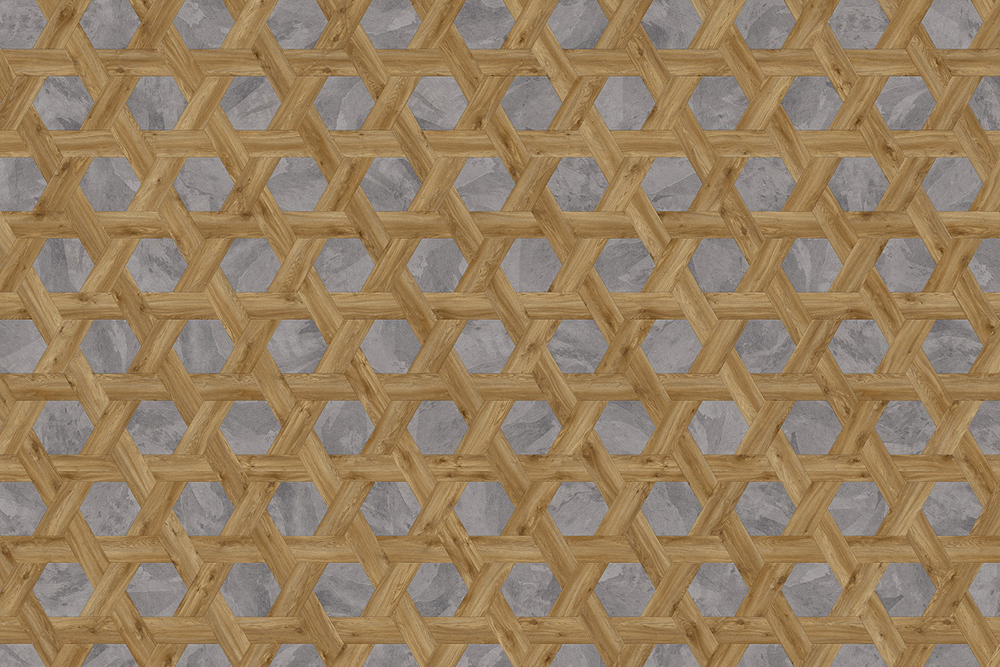 Pattern 268 Wicker Sierra Oak 346 and Mustang Slate 928