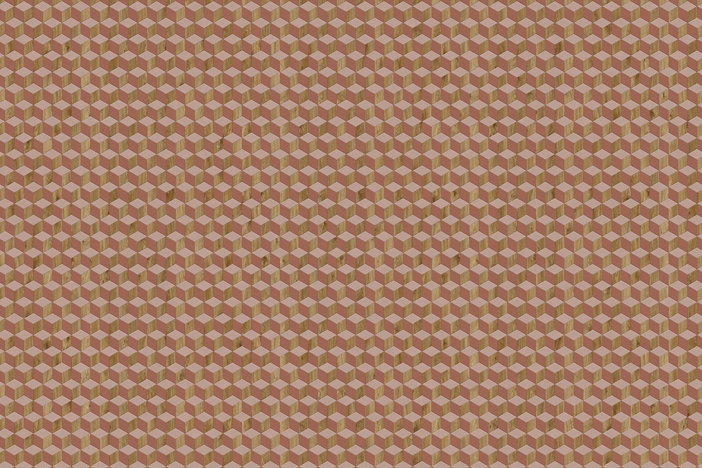 Pattern 327 Diamond 3 D Cubes Sierra Oak 346 Desert Crayola 533 and 562