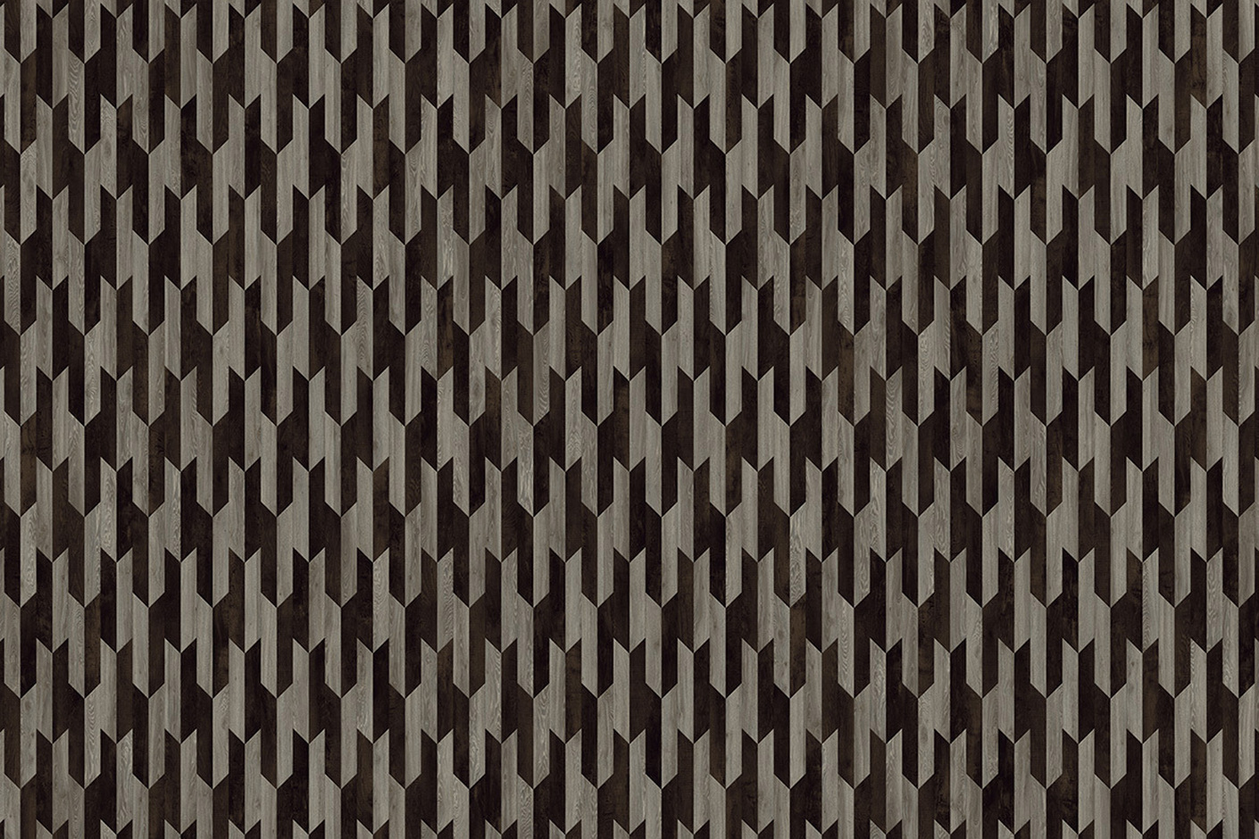 Pattern 374 Arrow Chevron Drop Blackjack Oak 937 Country Oak 991