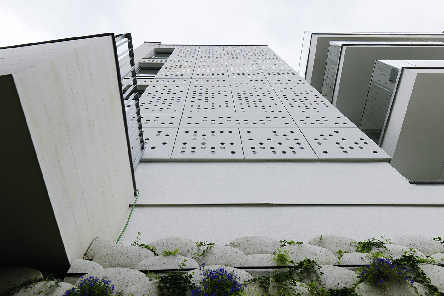 concrete skin, Residential Building Scheimpfluggasse