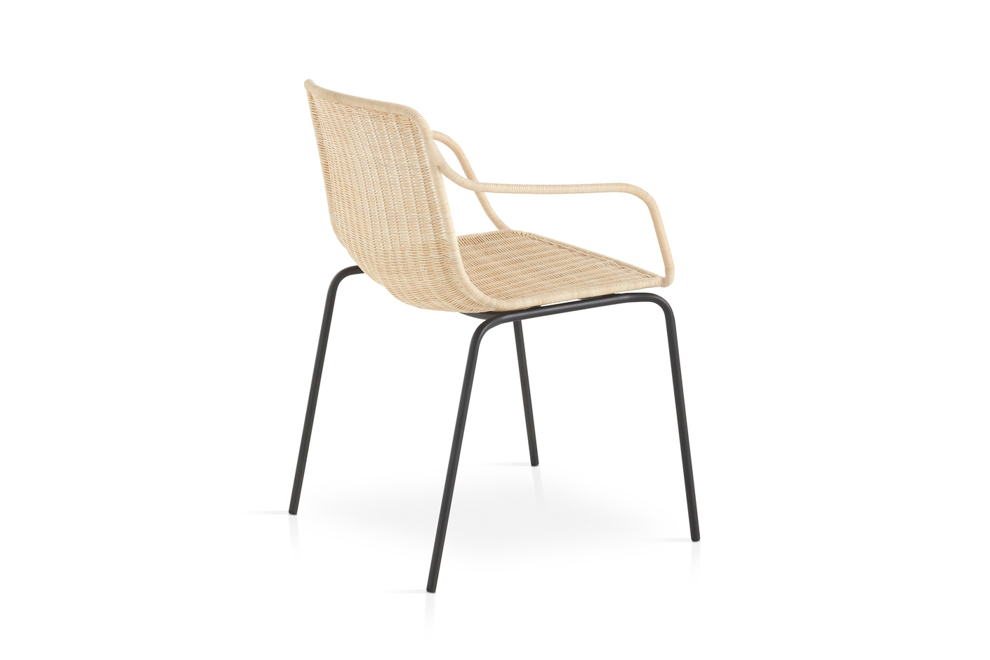 Lapala hand-woven dining armchair