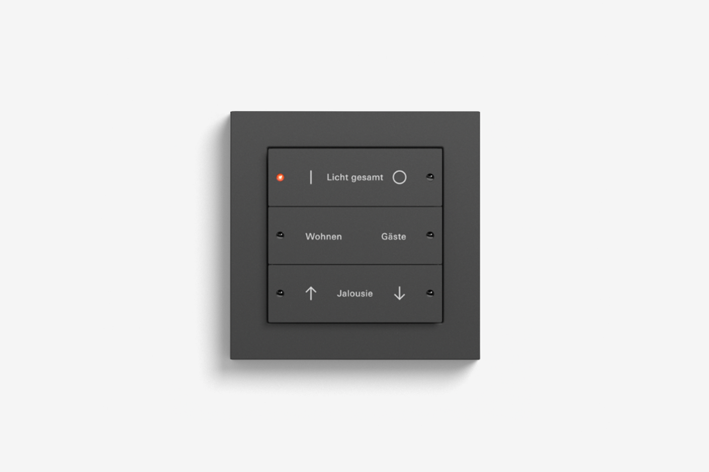 Pushbutton sensor 3 anthracite