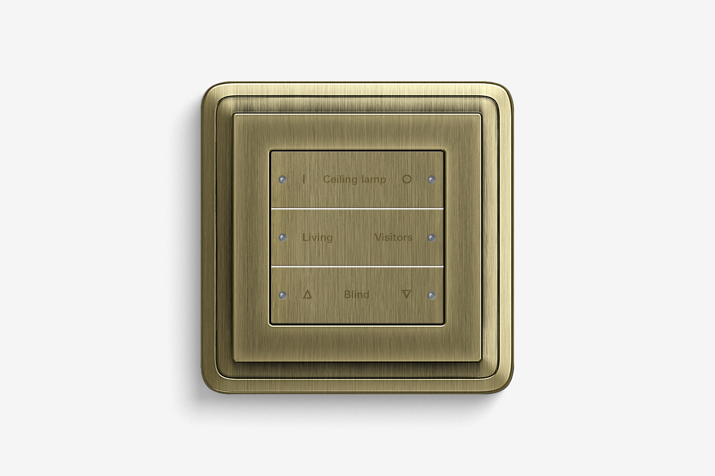 Pushbutton sensor 3 bronze