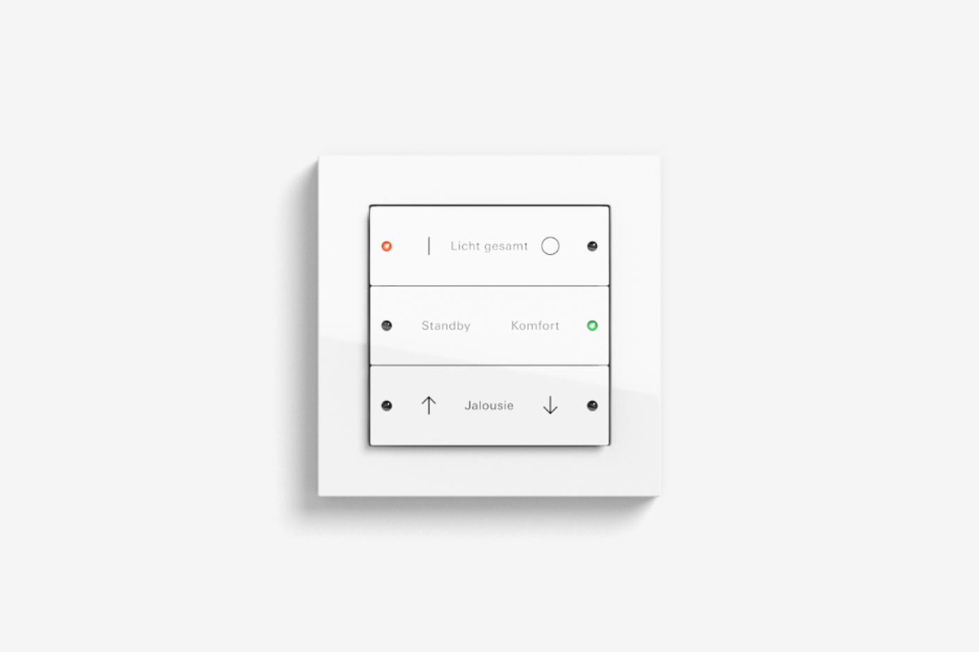 Tastsensor 3 System 55 Reinweiß glänzend